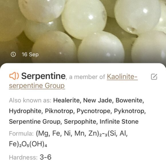 Genuine Pale Green Serpentine Necklace, Bronze Paw Print Heart Beat + Gemstone - Picture 12 of 14